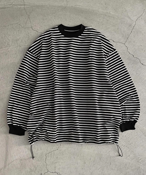 is-ness（イズネス）の「【is-ness / イズネス】BALLOON STRIPES LONG 