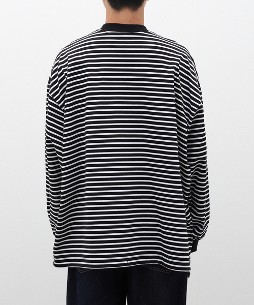 is-ness（イズネス）の「【is-ness / イズネス】BALLOON STRIPES LONG 