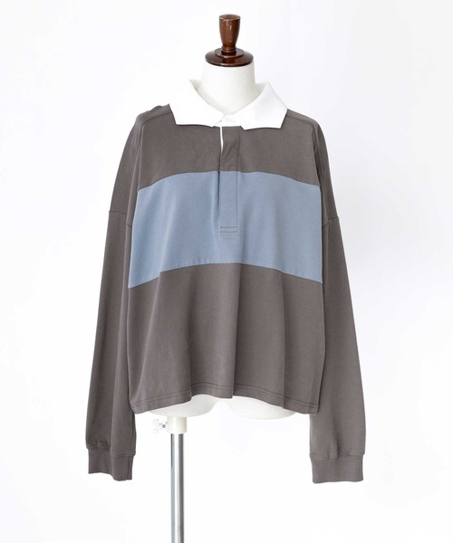 FR2GOLF ラガーシャツ　⭐︎値下げ⭐︎長袖シャツ　サイズL FR2GOLF ラガーシャツ ⭐︎値下げ⭐︎長袖シャツ サイズL FR2GOLF