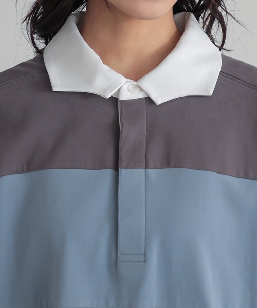 n'OrLABEL(ノアールレーベル)の「『ラガーシャツ』(Tシャツ/カットソー・レディース・ブラウン/グレー/ブラック・FREE)」の20枚目の写真