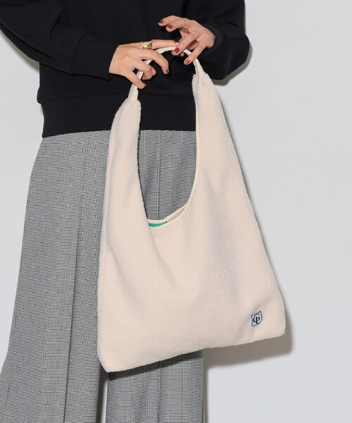 GALLEST（ギャレスト）の「◆ボアトートバッグ（トートバッグ・レディース・キャメル/アイボリー・00）」の2枚目の写真