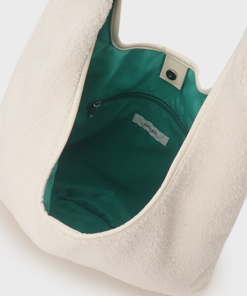 GALLEST（ギャレスト）の「◆ボアトートバッグ（トートバッグ・レディース・キャメル/アイボリー・00）」の8枚目の写真