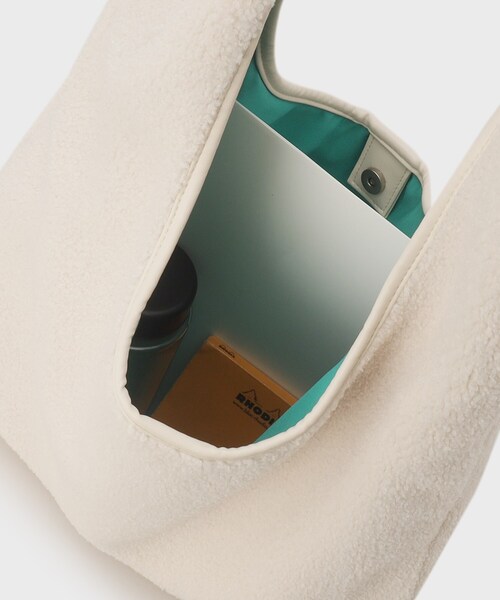 GALLEST（ギャレスト）の「◆ボアトートバッグ（トートバッグ・レディース・キャメル/アイボリー・00）」の9枚目の写真