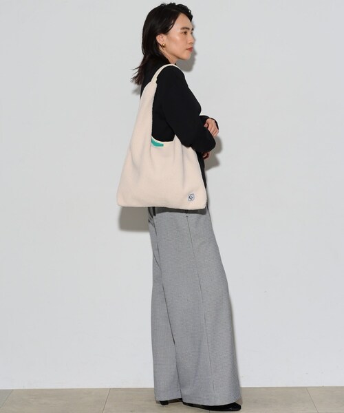 GALLEST（ギャレスト）の「◆ボアトートバッグ（トートバッグ・レディース・キャメル/アイボリー・00）」の13枚目の写真