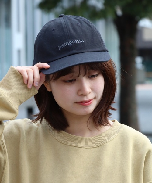 patagonia(パタゴニア)の「【PATAGONIA/パタゴニア】FITZ ROY ICON TRAD CAP/フィッツロイ アイコン トラッド キャップ(キャップ・メンズ・ホワイト×グリーン/スミクロ・FREE)」の1枚目の写真