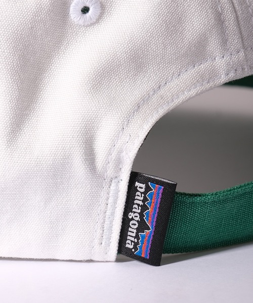 patagonia(パタゴニア)の「【PATAGONIA/パタゴニア】FITZ ROY ICON TRAD CAP/フィッツロイ アイコン トラッド キャップ(キャップ・メンズ・ホワイト×グリーン/スミクロ・FREE)」の5枚目の写真