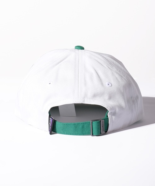 patagonia(パタゴニア)の「【PATAGONIA/パタゴニア】FITZ ROY ICON TRAD CAP/フィッツロイ アイコン トラッド キャップ(キャップ・メンズ・ホワイト×グリーン/スミクロ・FREE)」の9枚目の写真