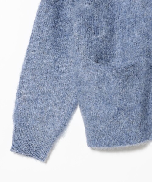 【セール】モヘヤ混 クルーネック ニット カーディガン（カーディガン/ボレロ）｜B:MING by BEAMS（ビーミングバイビームス）