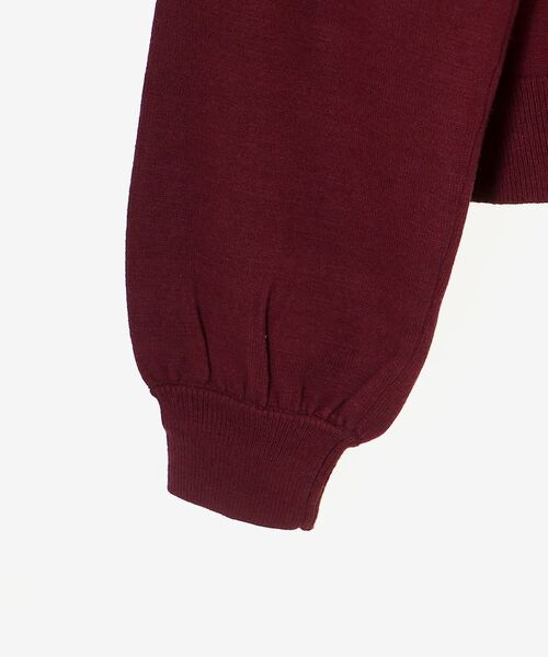 MAJESTIC LEGON（マジェスティックレゴン）の「フワフワネコちゃんリボンニット（ニット/セーター・レディース・ブルー系その他5/ブラック/アイボリー/ボルドー/グレー/ピンク・MEDIUM）」の11枚目の写真