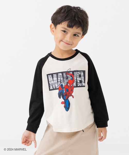 MARVEL（マーベル）の「MARVEL / マーベル キャラクター長袖Tシャツ（Tシャツ/カットソー・キッズ・C/D/A/B・100cm/110cm/120cm/130cm/140cm）」の3枚目の写真