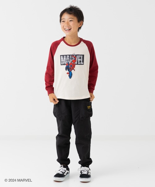 MARVEL（マーベル）の「MARVEL / マーベル キャラクター長袖Tシャツ（Tシャツ/カットソー・キッズ・C/D/A/B・100cm/110cm/120cm/130cm/140cm）」の7枚目の写真