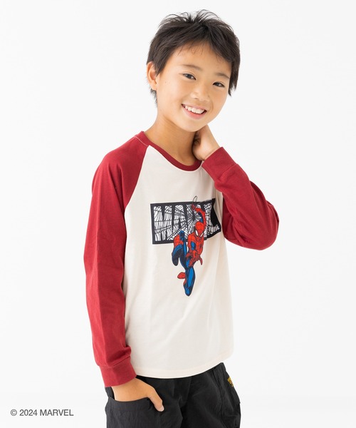MARVEL（マーベル）の「MARVEL / マーベル キャラクター長袖Tシャツ（Tシャツ/カットソー・キッズ・C/D/A/B・100cm/110cm/120cm/130cm/140cm）」の9枚目の写真