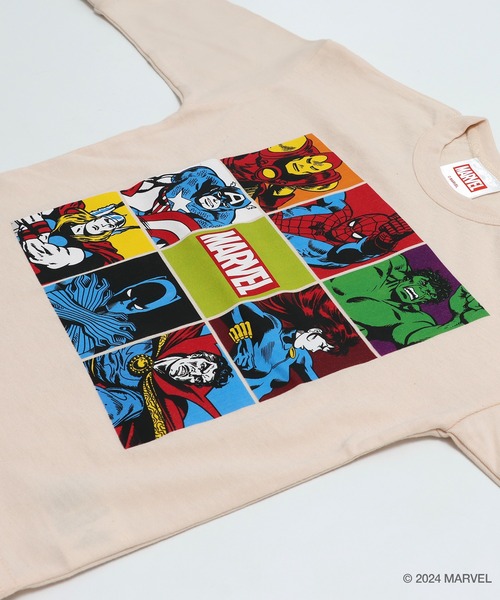 MARVEL（マーベル）の「MARVEL / マーベル キャラクター長袖Tシャツ（Tシャツ/カットソー・キッズ・C/D/A/B・100cm/110cm/120cm/130cm/140cm）」の16枚目の写真
