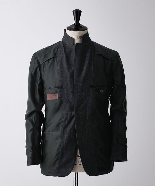 UNITED ARROWS（ユナイテッドアローズ）の「CANONICO フランネル 3ボタンシングル スーツ MC-MODEL -はっ水-（スーツセット・メンズ・ダークグレー/ネイビー・44/46/48/50/52/54）」の21枚目の写真