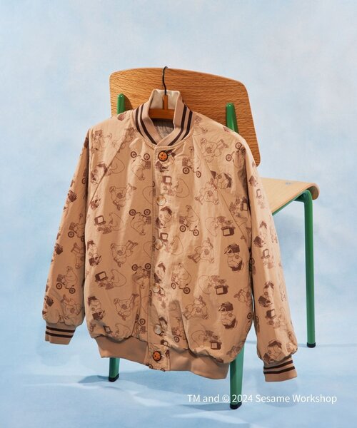 SESAME STREET(セサミストリート)の「【SESAME STREET(セサミストリート)】コラボブルゾン(ブルゾン・レディース・アイボリー・FREE)」の8枚目の写真