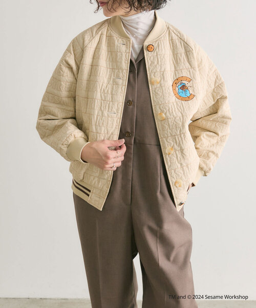 SESAME STREET(セサミストリート)の「【SESAME STREET(セサミストリート)】コラボブルゾン(ブルゾン・レディース・アイボリー・FREE)」の16枚目の写真