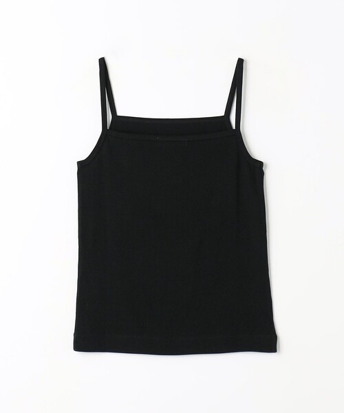 green label relaxing（グリーンレーベルリラクシング）の「Re`ep Cotton リープコットン リブ キャミソール（キャミソール・レディース・ブラック/モカ/オフホワイト・FREE）」の19枚目の写真