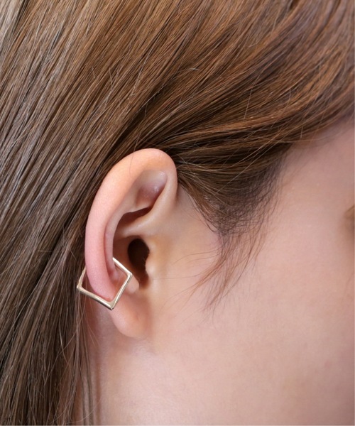 vv.jewelry /スクエアイヤカフ silver925（イヤーカフ）｜COMMON WARE（コモンウェアー）