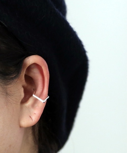 vv.jewelry /スクエアイヤカフ silver925（イヤーカフ）｜COMMON WARE（コモンウェアー）