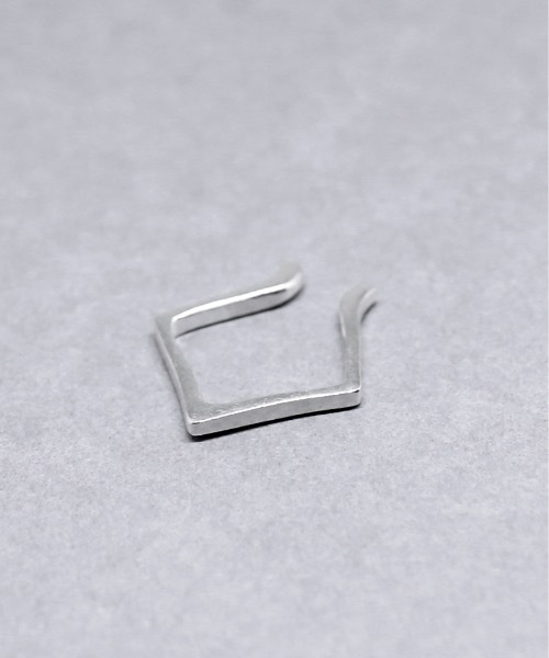 vv.jewelry /スクエアイヤカフ silver925（イヤーカフ）｜COMMON WARE（コモンウェアー）