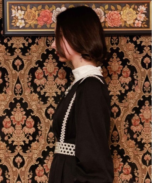 axes femme（アクシーズファム）の「パールハーネスベルト（ベルト・レディース・ホワイト・FREE）」の2枚目の写真