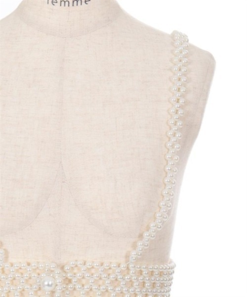 axes femme（アクシーズファム）の「パールハーネスベルト（ベルト・レディース・ホワイト・FREE）」の6枚目の写真