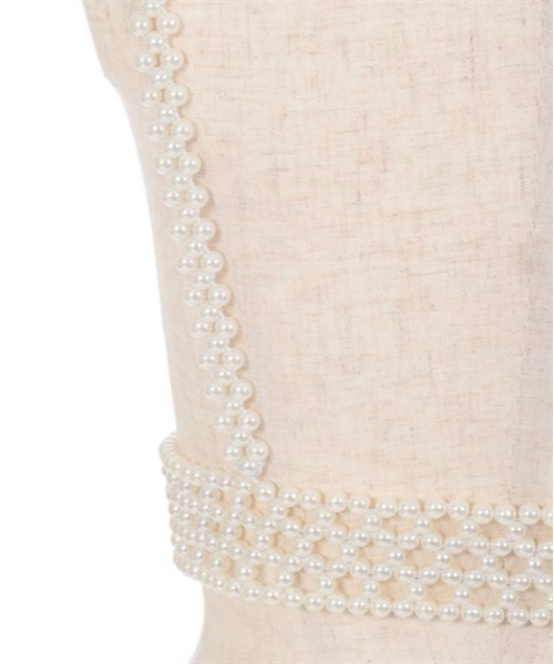 axes femme（アクシーズファム）の「パールハーネスベルト（ベルト・レディース・ホワイト・FREE）」の8枚目の写真