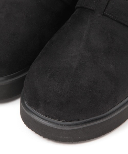 BAYFLOW（ベイフロー）の「[撥水機能付き]メタルバックルファークロッグ（スリッポン・レディース・ベージュ/ブラック・MEDIUM/LARGE）」の8枚目の写真