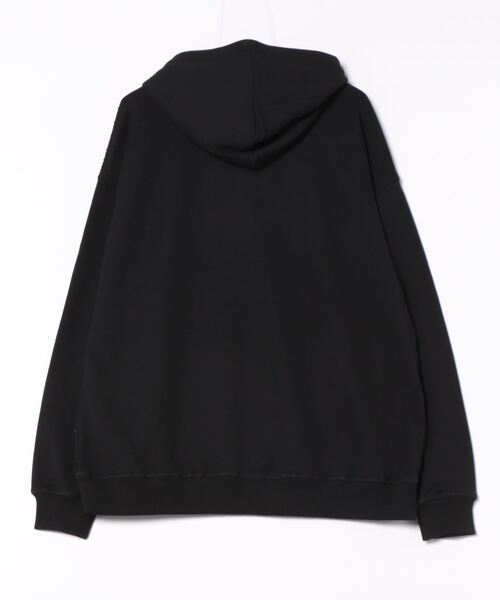 ROUGH TRADE(ラフトレード)の「裏毛インサイドアウトプルパーカー(M1)(パーカー・メンズ・オートミール/ブルー系その他/ブラック・MEDIUM/LARGE/X-LARGE)」の4枚目の写真