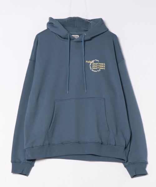 ROUGH TRADE(ラフトレード)の「裏毛インサイドアウトプルパーカー(M1)(パーカー・メンズ・オートミール/ブルー系その他/ブラック・MEDIUM/LARGE/X-LARGE)」の13枚目の写真