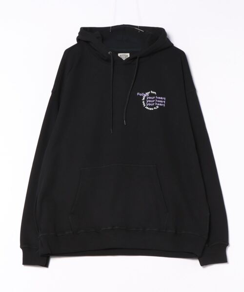ROUGH TRADE(ラフトレード)の「裏毛インサイドアウトプルパーカー(M1)(パーカー・メンズ・オートミール/ブルー系その他/ブラック・MEDIUM/LARGE/X-LARGE)」の7枚目の写真