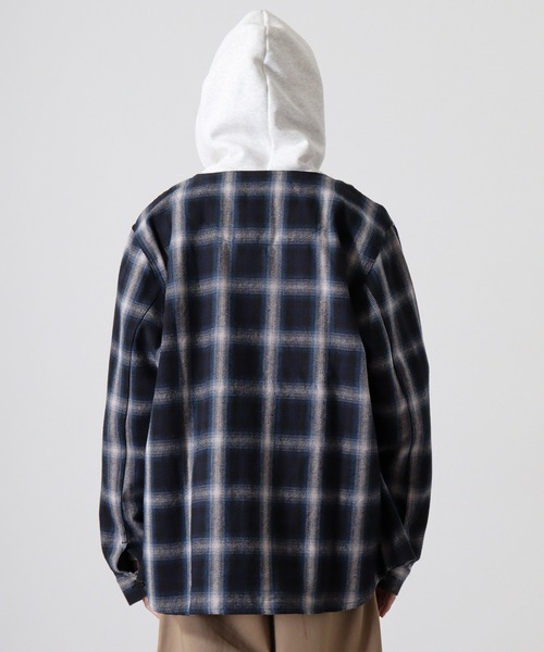 BIG MIKE BIG MIKE Heavy flannel shirt cardigan ビックマイク ノー