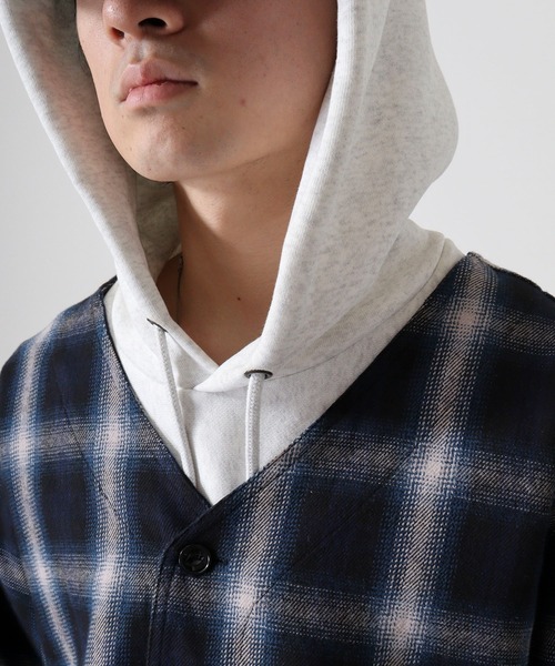 BIG MIKE BIG MIKE Heavy flannel shirt cardigan ビックマイク ノー