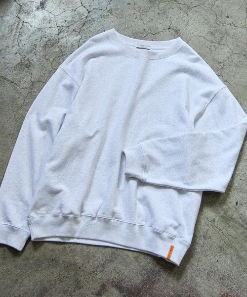 BAYFLOW（ベイフロー）の「LIVELYピグメントプルオーバー（Tシャツ/カットソー・メンズ・ネイビー/オレンジ/カーキ/ホワイト系/チャコールグレー・MEDIUM/LARGE）」の2枚目の写真