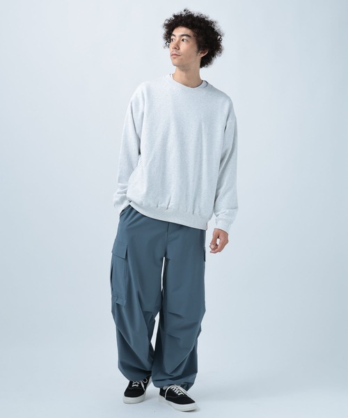 BAYFLOW（ベイフロー）の「LIVELYピグメントプルオーバー（Tシャツ/カットソー・メンズ・ネイビー/オレンジ/カーキ/ホワイト系/チャコールグレー・MEDIUM/LARGE）」の6枚目の写真