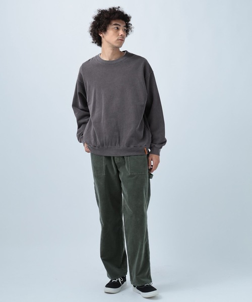 BAYFLOW（ベイフロー）の「LIVELYピグメントプルオーバー（Tシャツ/カットソー・メンズ・ネイビー/オレンジ/カーキ/ホワイト系/チャコールグレー・MEDIUM/LARGE）」の7枚目の写真