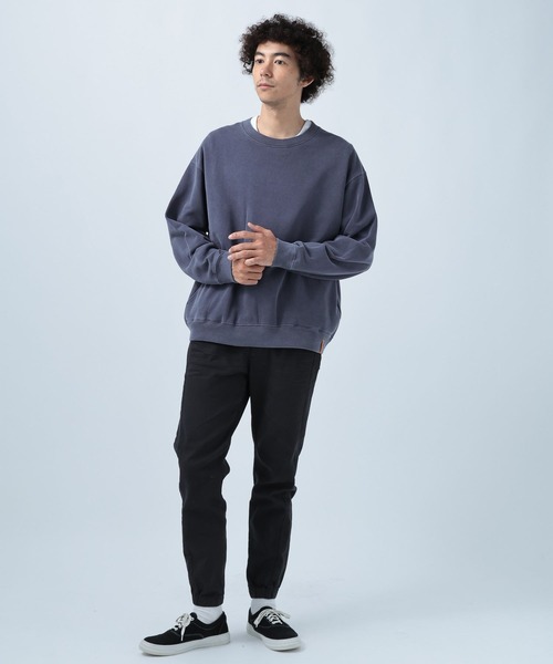 BAYFLOW（ベイフロー）の「LIVELYピグメントプルオーバー（Tシャツ/カットソー・メンズ・ネイビー/オレンジ/カーキ/ホワイト系/チャコールグレー・MEDIUM/LARGE）」の10枚目の写真