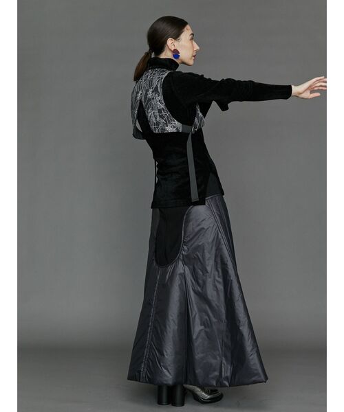 UN3D.（アンスリード）の「VELOUR TURTLE KT TOP / ベロアタートル