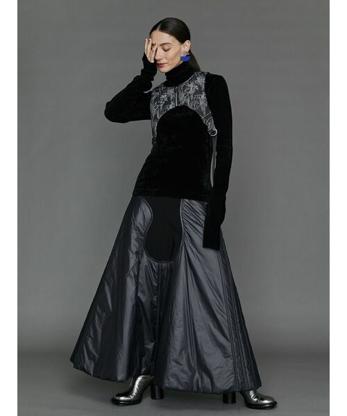 ニット セーター VELOUR TURTLE KT TOP / ベロアタートルニットトップ レディース セール】VELOUR TURTLE KT TOP / ベロアタートルニットトップ