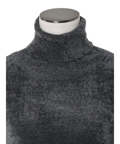 ニット セーター VELOUR TURTLE KT TOP / ベロアタートルニットトップ レディース セール】VELOUR TURTLE KT TOP / ベロアタートルニットトップ