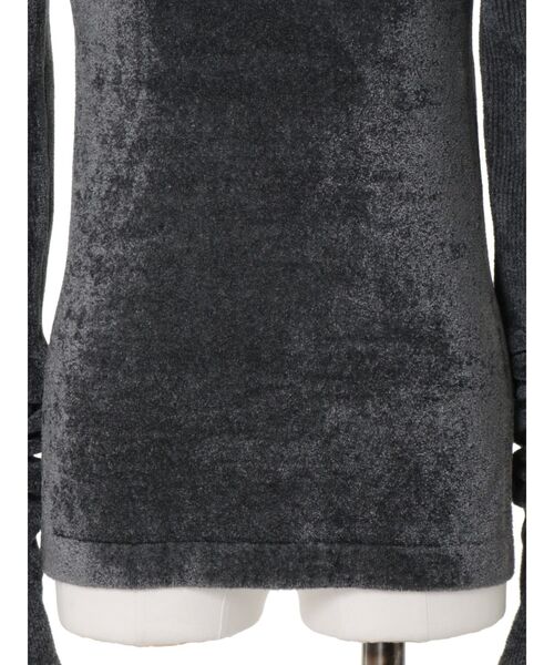 ニット セーター VELOUR TURTLE KT TOP / ベロアタートルニットトップ レディース セール】VELOUR TURTLE KT TOP / ベロアタートルニットトップ