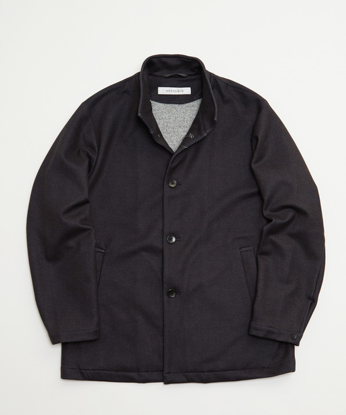 MEN'S MELROSE(メンズメルローズ)の「ダウンファブリックスタンドカラーシャツブルゾン(ブルゾン・メンズ・ネイビー/チャコールグレー・4/5/2/3)」の13枚目の写真
