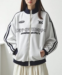 MARUKAWA（マルカワ）の「2025AW オーバーサイズ MACHINE WASHABLE ジャガードニットブルゾン レディース メンズ（ブルゾン）」