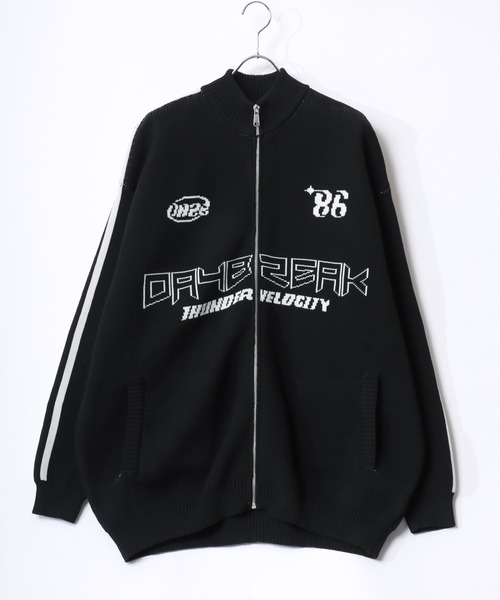 MARUKAWA(マルカワ)の「2025AW オーバーサイズ MACHINE WASHABLE ジャガードニットブルゾン レディース メンズ(ブルゾン・レディース・ネイビー/ブラック/オフホワイト・M/L/LL)」の8枚目の写真