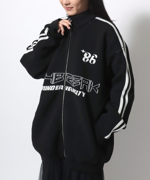 MARUKAWA(マルカワ)の「2025AW オーバーサイズ MACHINE WASHABLE ジャガードニットブルゾン レディース メンズ(ブルゾン・レディース・ネイビー/ブラック/オフホワイト・M/L/LL)」の20枚目の写真