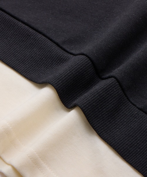 QUNTSTYLE(キュントスタイル)の「あったか裏起毛♪プリントパーカー(スウェット・キッズ・パープル/ミント/ブラック・100/150/160/120/130/140/110)」の11枚目の写真