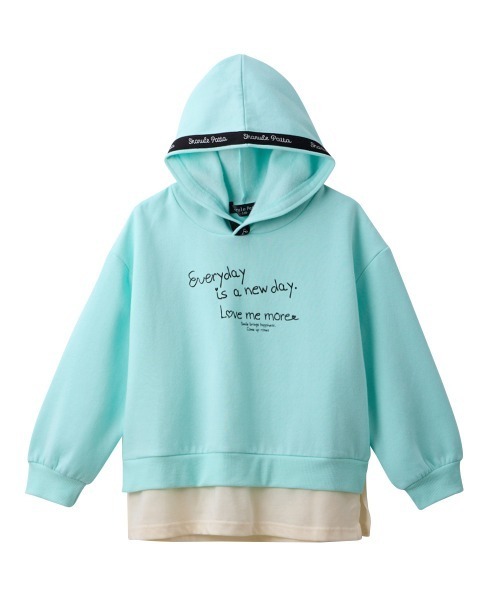 TWN正規品★24AW★Skating 裏起毛パーカー あったか裏起毛♪プリントパーカー（女の子）（パーカー