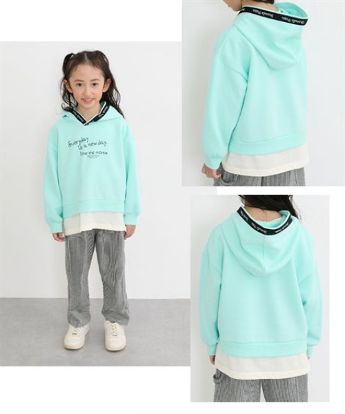 あったか裏起毛♪ プリントパーカー（パーカー）｜QUNTSTYLE（キュント