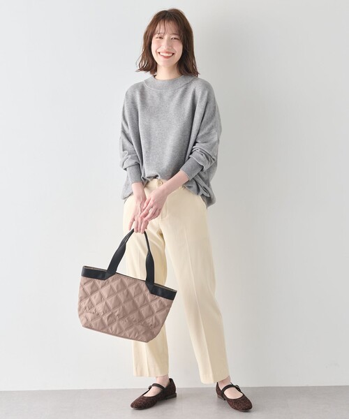 ANY(エニィ)の「【ウエストゴム】裏起毛ハイストレッチパンツ(その他パンツ・レディース・カーキ系/ブラック系/アイボリー系・1/2/3)」の5枚目の写真