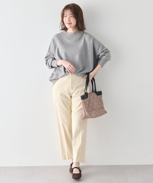 ANY(エニィ)の「【ウエストゴム】裏起毛ハイストレッチパンツ(その他パンツ・レディース・カーキ系/ブラック系/アイボリー系・1/2/3)」の6枚目の写真